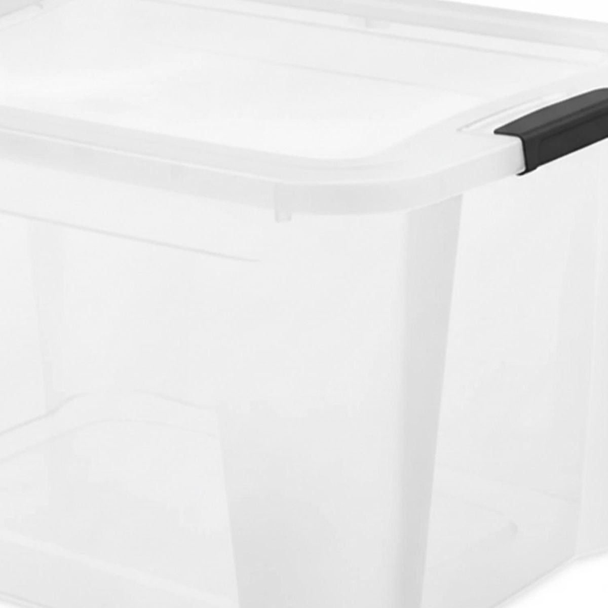 JUST HOME COLLECTION - Caja Ultraforte 47.4x45.7x77.5 cm 120 l Transparente