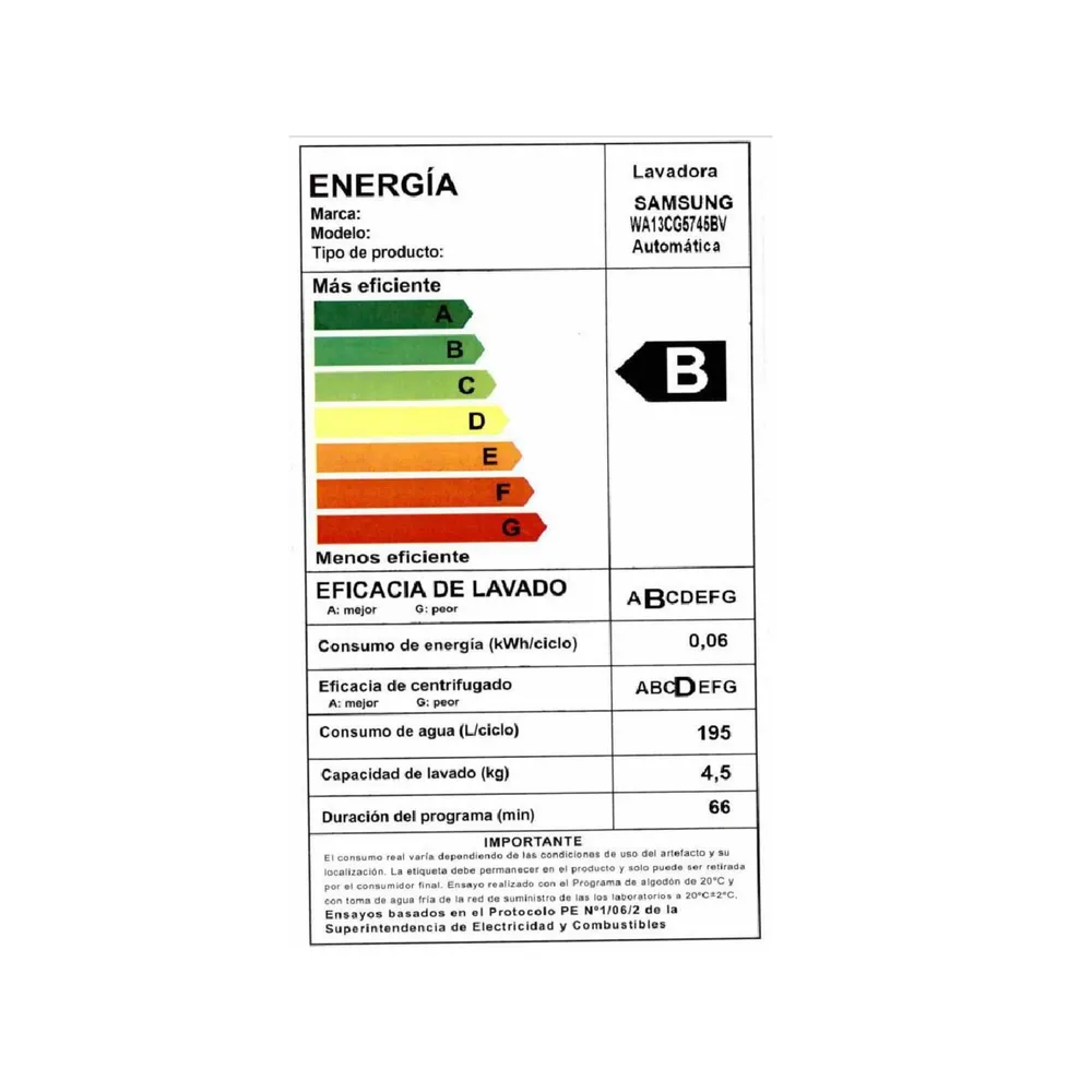 Lavadora de carga superior 13Kg con Eco Bubble™, foto 10