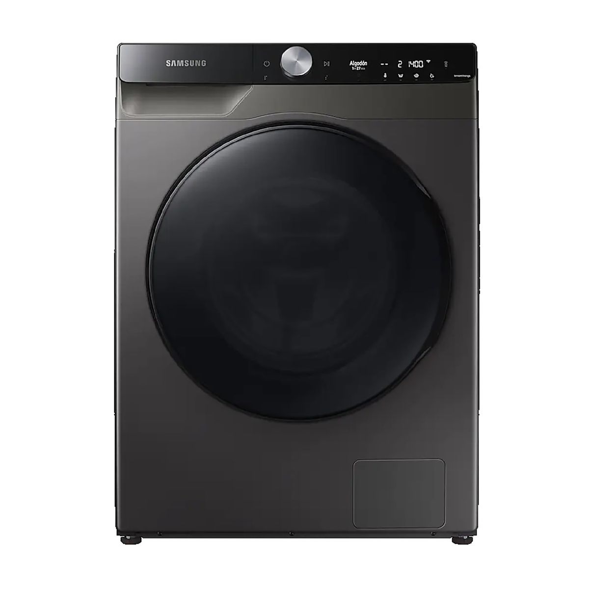 SAMSUNG - Lavadora Secadora 12.5/7 kg Inox WD12T704DBX/ZS