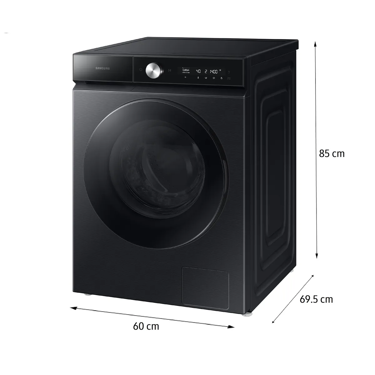 SAMSUNG - Lavadora Secadora 14/9 kg Black WD14BB904DGBZS