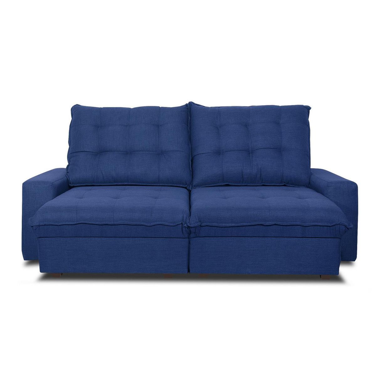 INTERMUEBLES - Sofá 2 cuerpos MAGESTIC 250x105x121 cm Azul