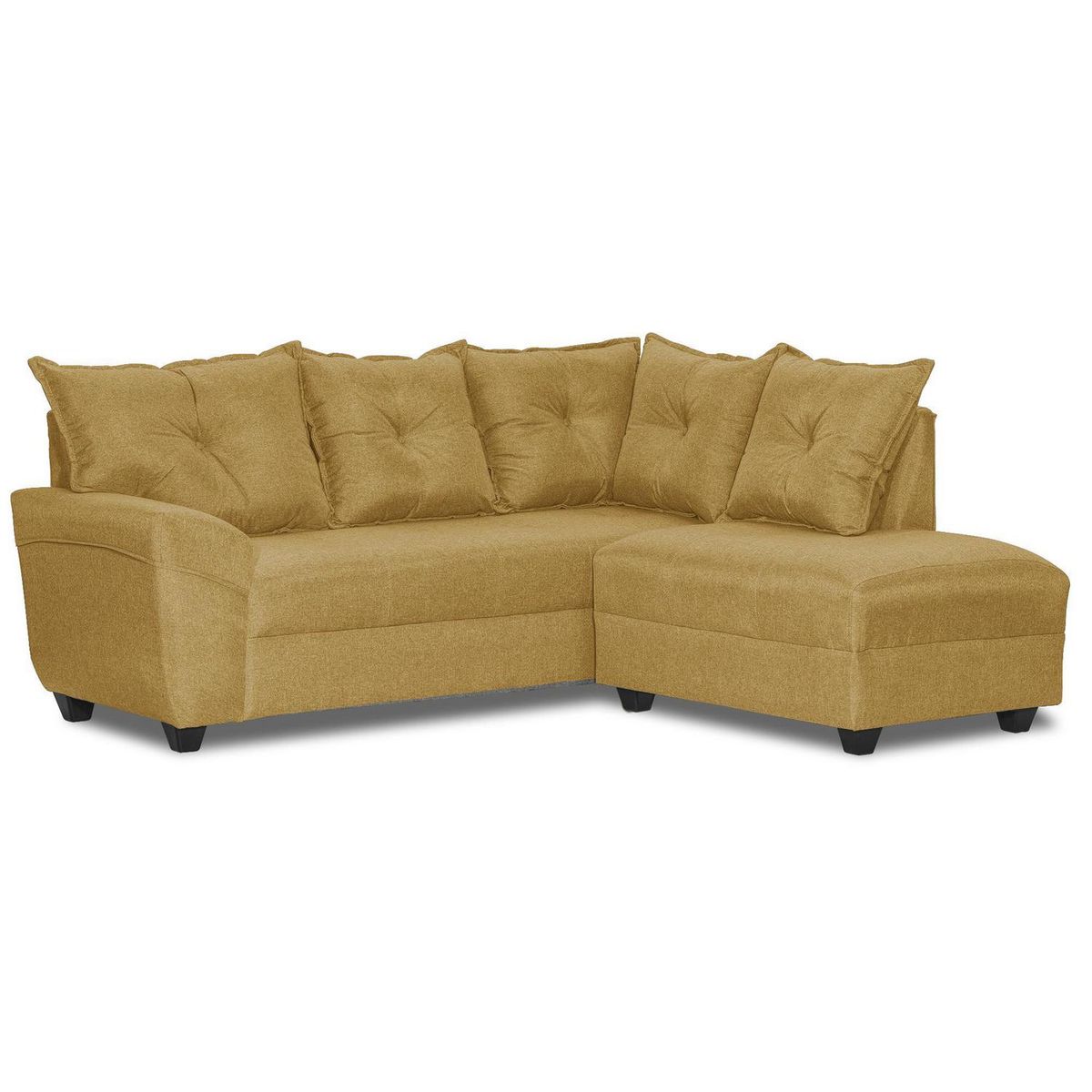 INTERMUEBLES - Sofá Seccional 4 cuerpos AUSTRALIA 198x93x175 cm Oro