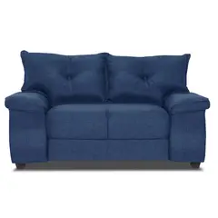 INNOVAMUEBLES - Sofá 2 cuerpos FORTALEZA 156x90x80 cm Azul