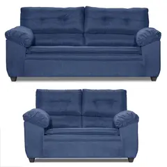 INNOVAMUEBLES - Living 5 cuerpos LIVERPOOL 215x97x85 cm Azul