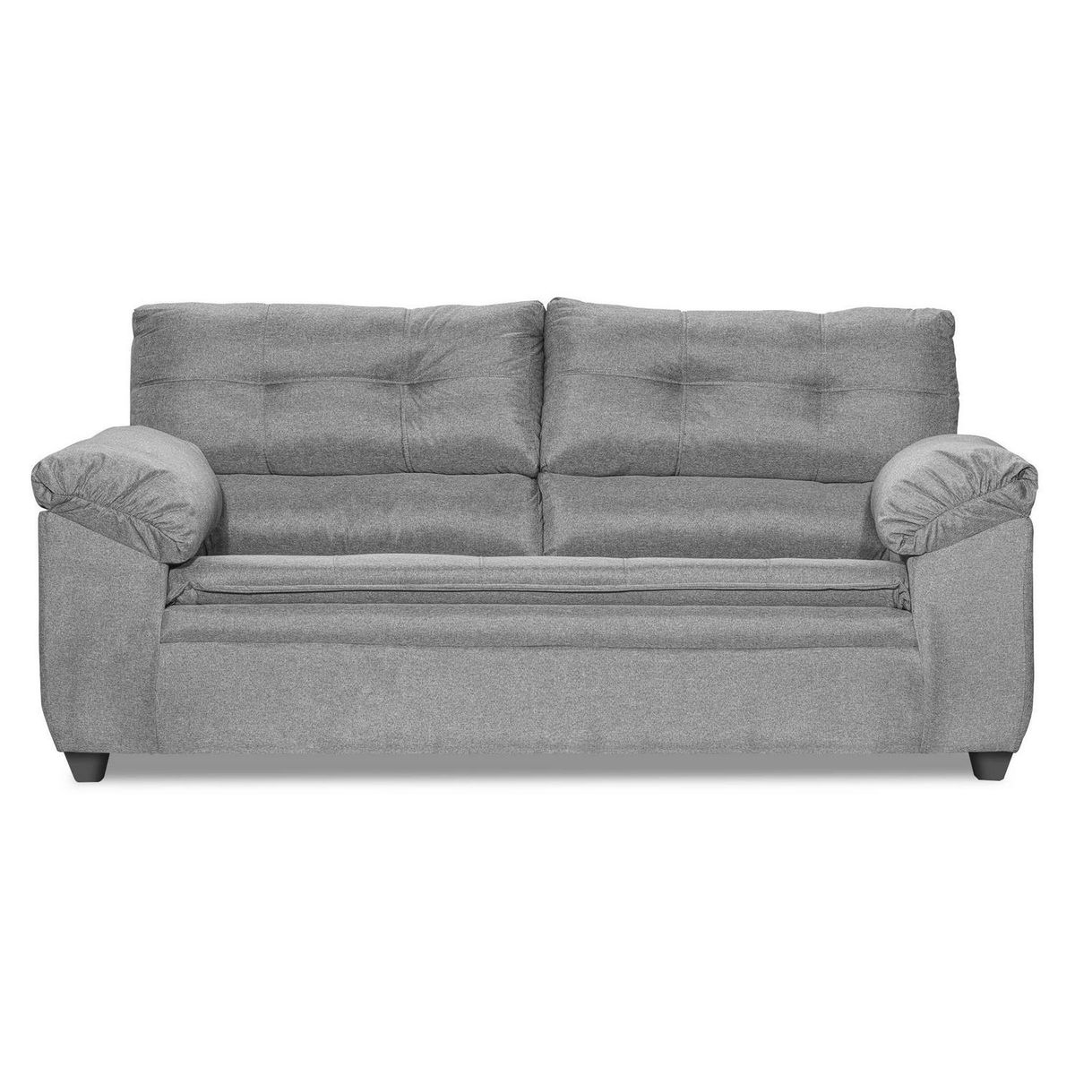 INTERMUEBLES - Living 5 cuerpos LIVERPOOL 215x97x85 cm Gris claro