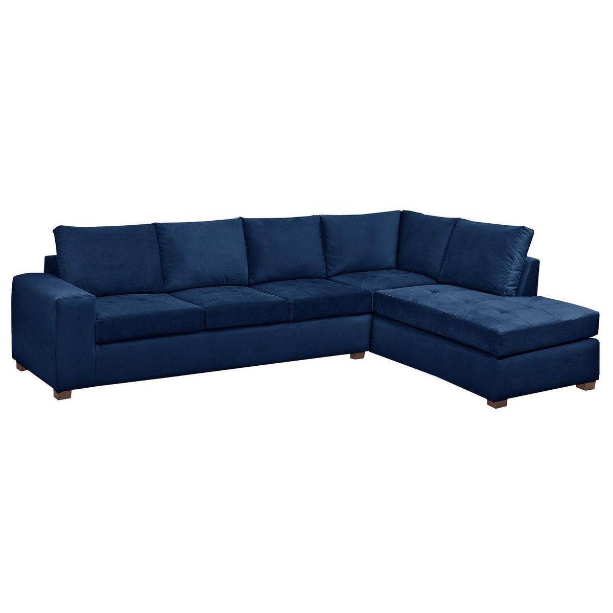 INTERMUEBLES - Sofá Seccional 5 cuerpos SENNA 320x75x212 cm Azul