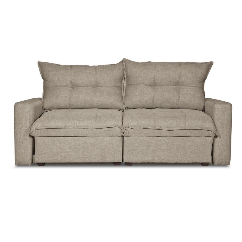 INNOVAMUEBLES - Sofá 2 cuerpos MAGESTIC 203x100x114 cm Beige