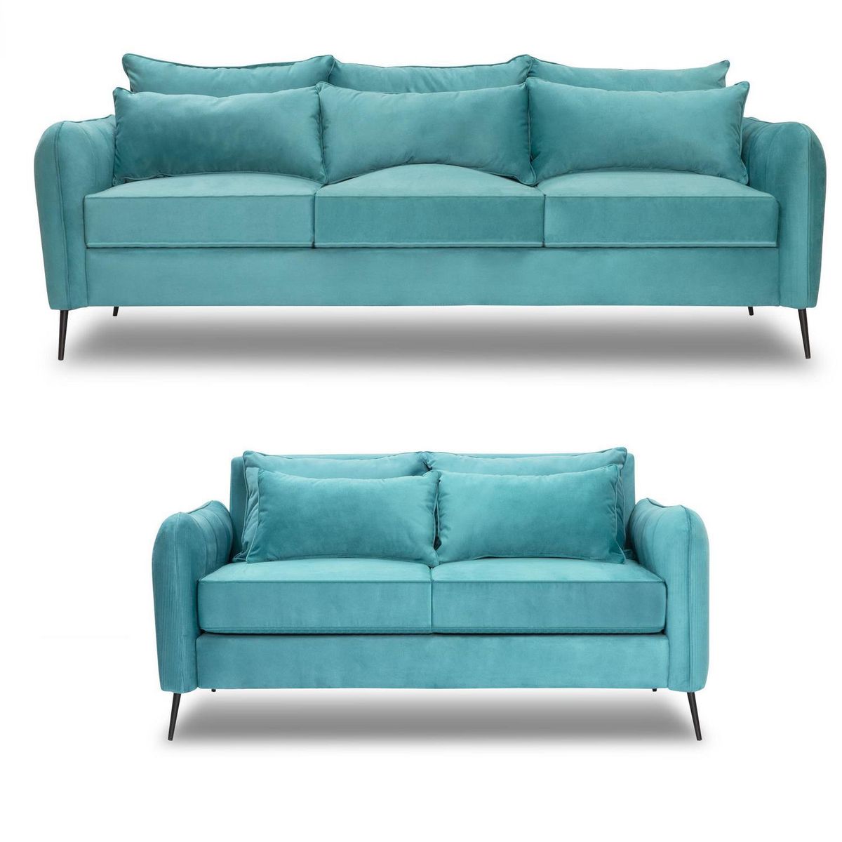 INTERMUEBLES - Living 3 cuerpos ITALIA 223x85x93 cm Calipso