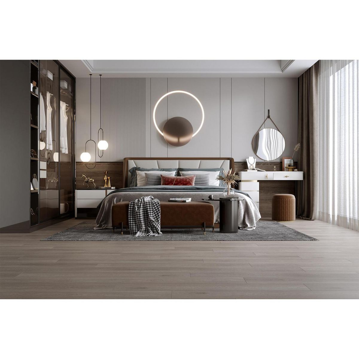 KLIPEN - Piso Vinílico SPC 5mm 18X122 cm Sakai Natural 2.196M2