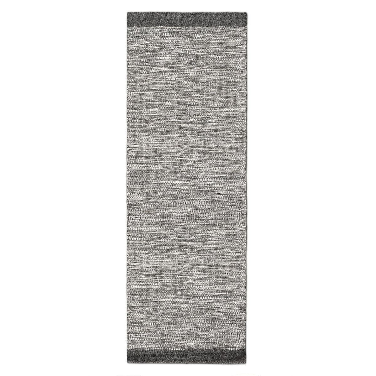 ELEMENTS BY CANNON - Alfombra lana 80x240 cm edge gris