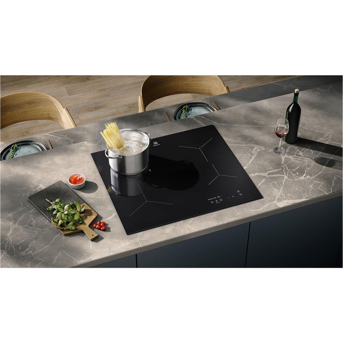 ELECTROLUX - Encimera Inducción 4 Platos Negro IE6LP
