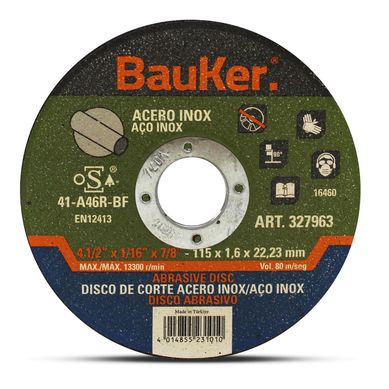Disco corte acero inox4 1/2