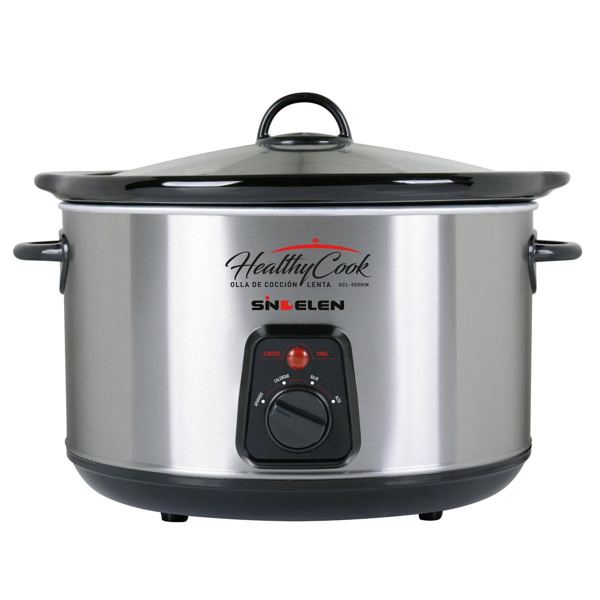 SINDELEN - Olla Cocción Lenta 5,6 L