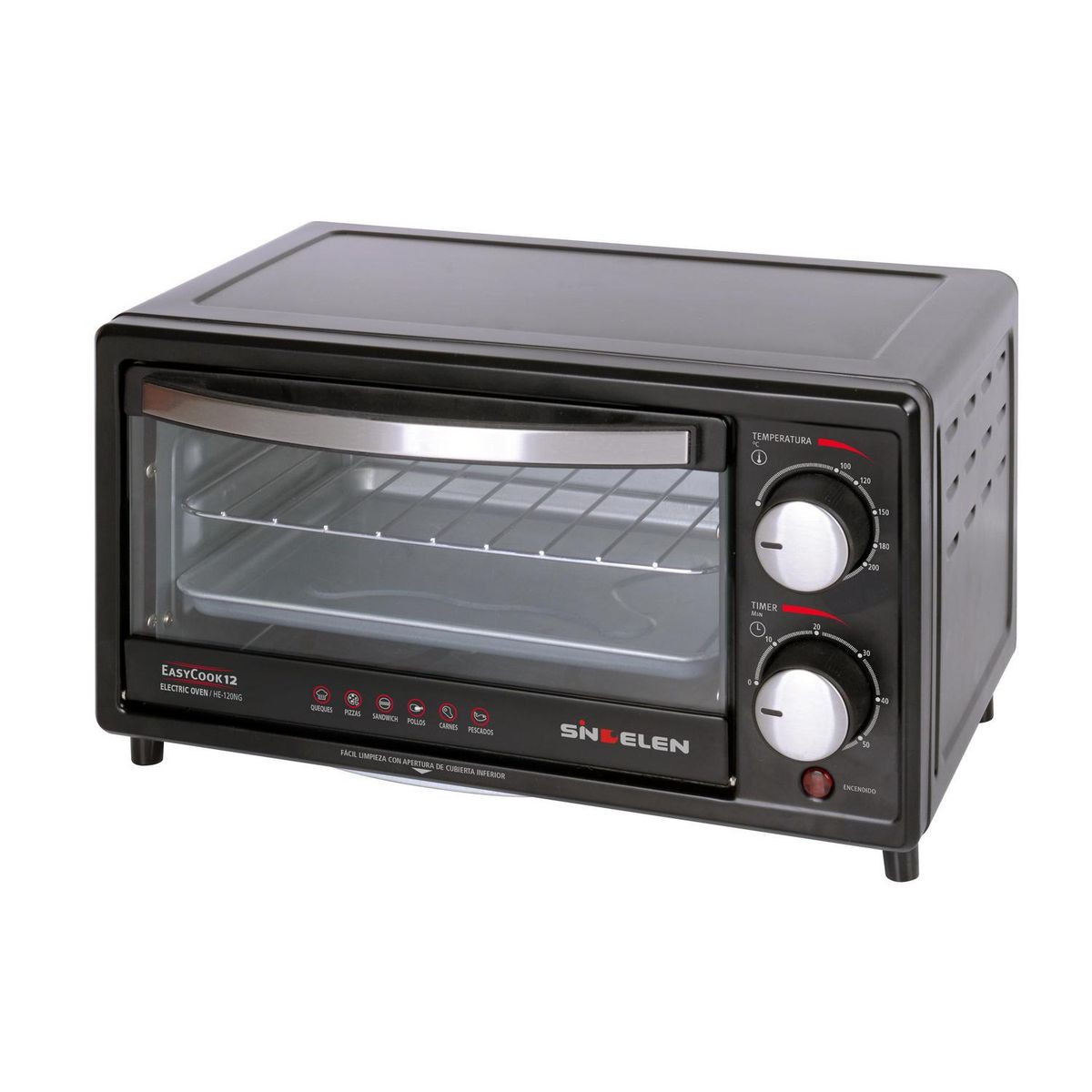 SINDELEN - Horno Eléctrico 10 L