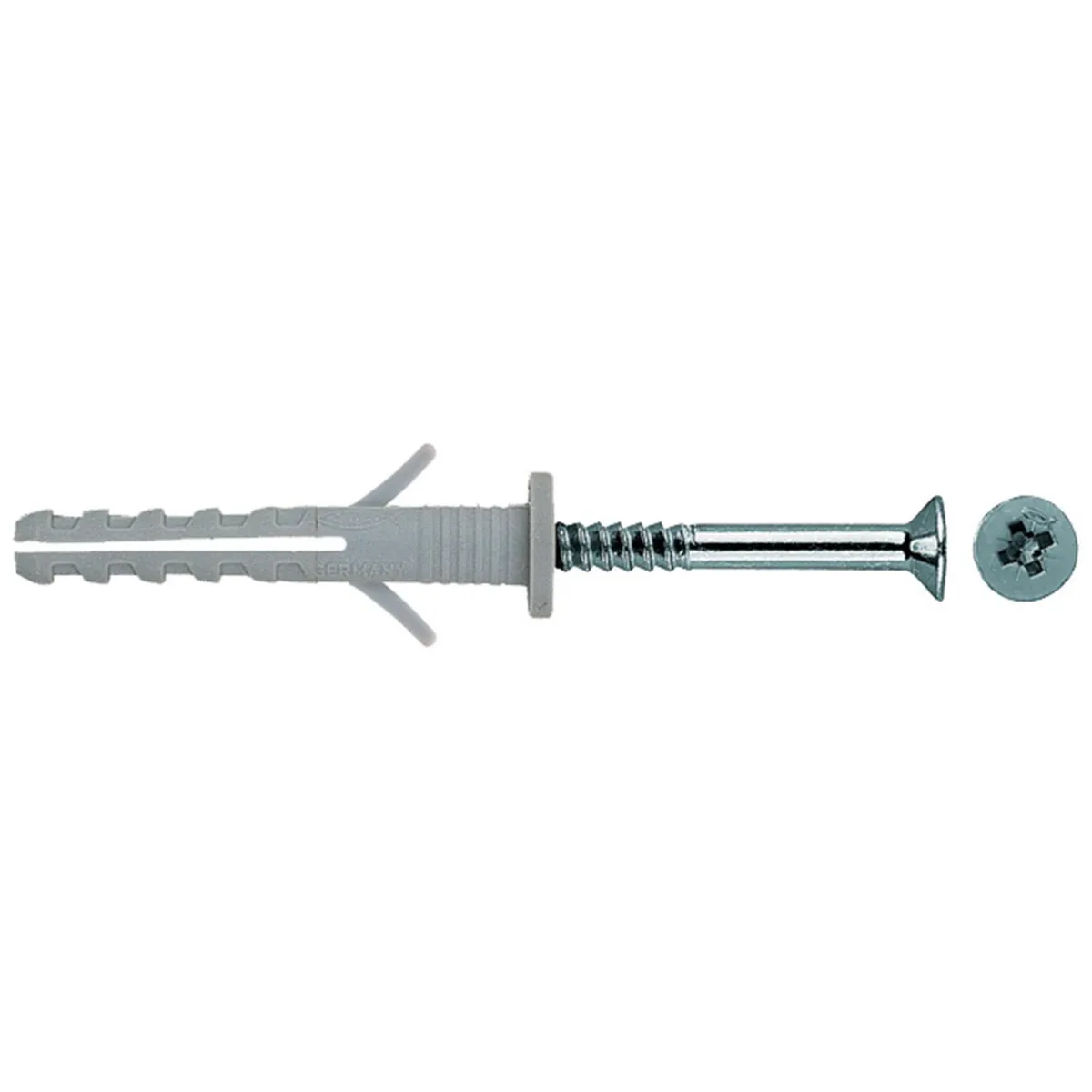 FISCHER - Tarugo - Clavo Tornillo SA6mm 100 unidades