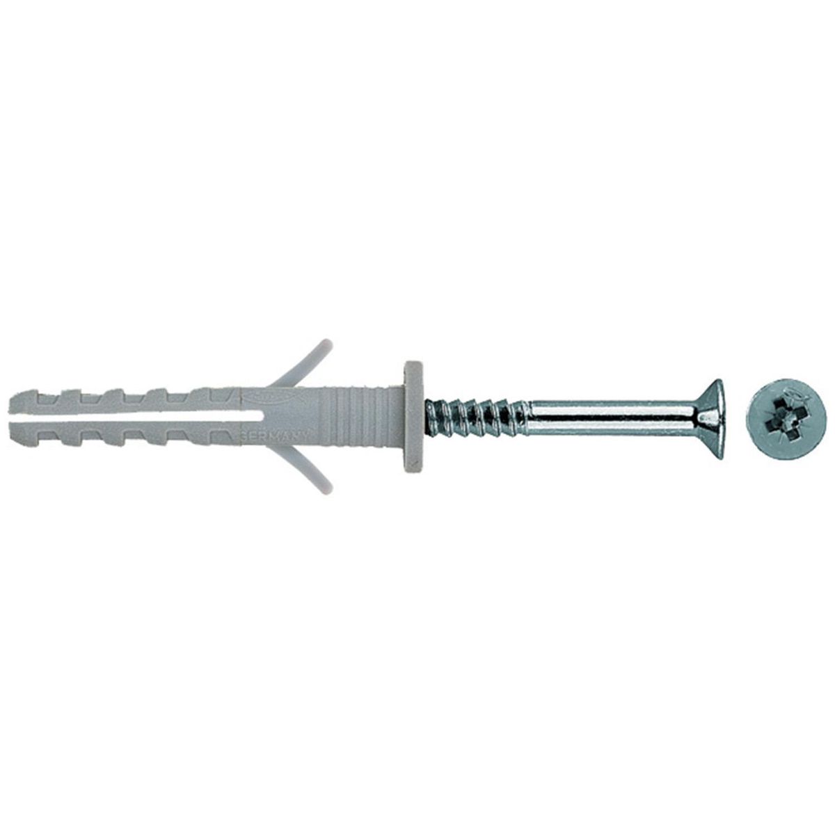 FISCHER - Tarugo - Clavo Tornillo SA8mm 50 unidades