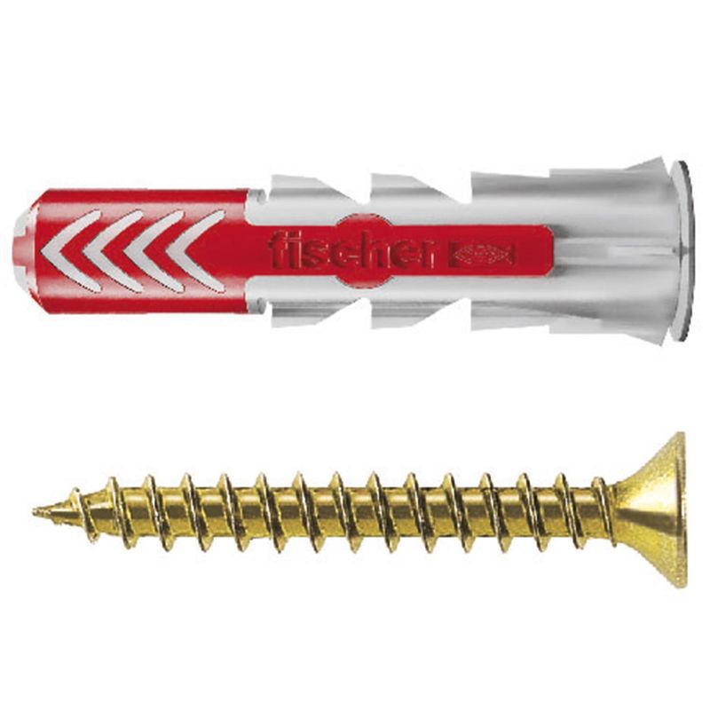 FISCHER - Tarugo Duopower 10mm + Tornillo 6x60mm 10 unidades