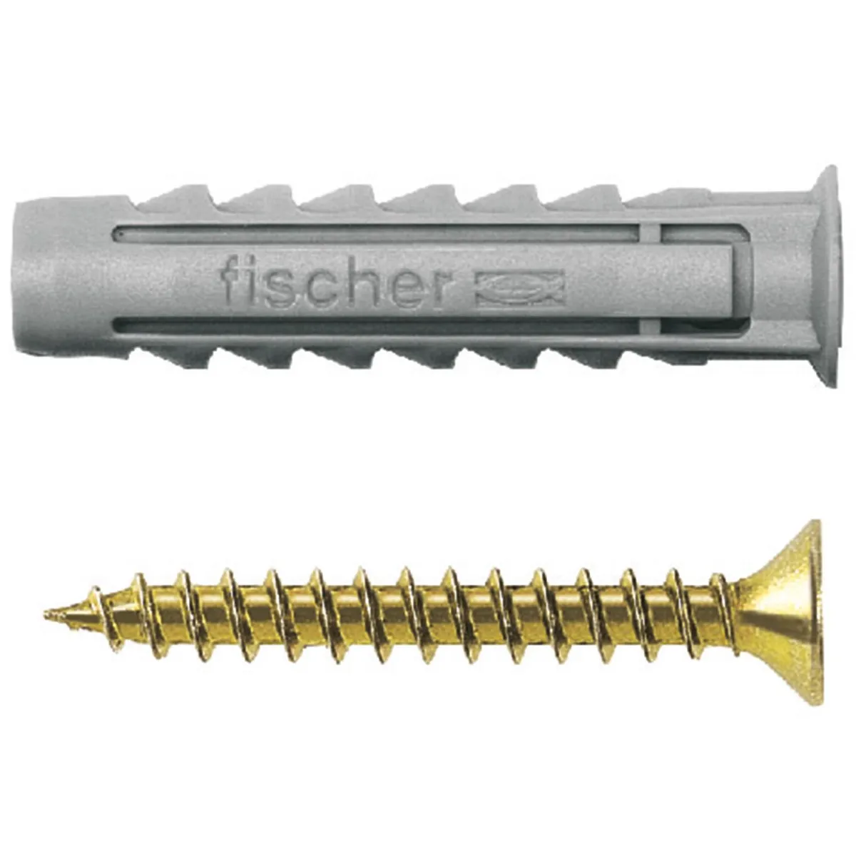FISCHER - Tarugo Nylon SX6mm + Tornillo 4.5x35mm 400 unidades