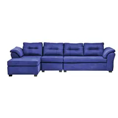 INNOVAMUEBLES - Sofá Seccional 4 cuerpos SANTANA 336x90x160 cm Azul
