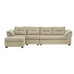 INNOVAMUEBLES - Sofá Seccional 4 cuerpos SANTANA 336x90x160 cm Beige
