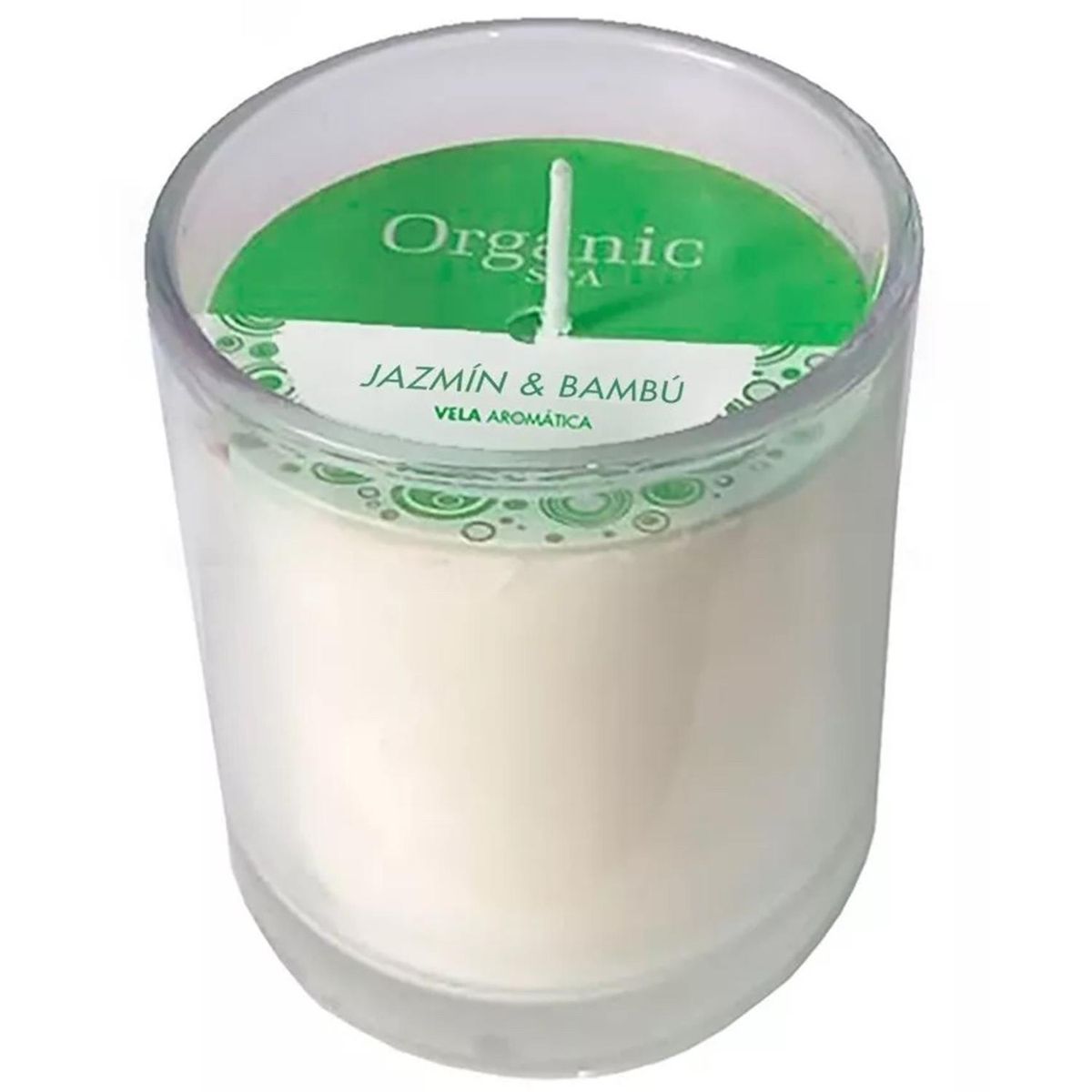 ORGANIC - Vela basic jazmín bambú