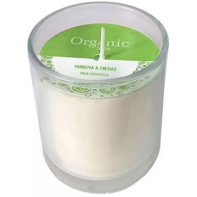 Vela basic verbena & fresias