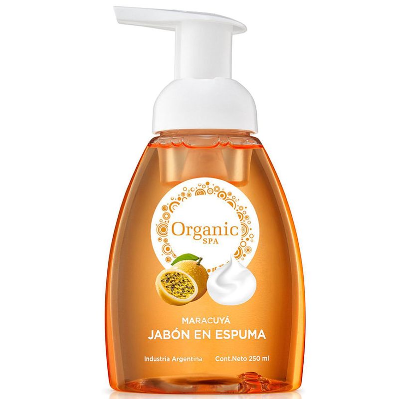 ORGANIC - Jabón en espuma maracuyá 250 ml