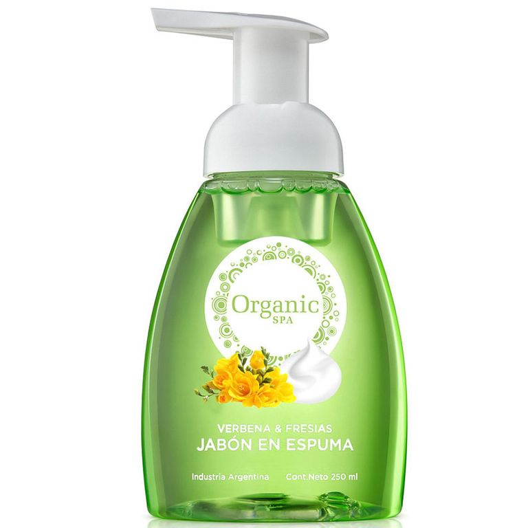 Jabón espuma verbena fresia 250 ml
