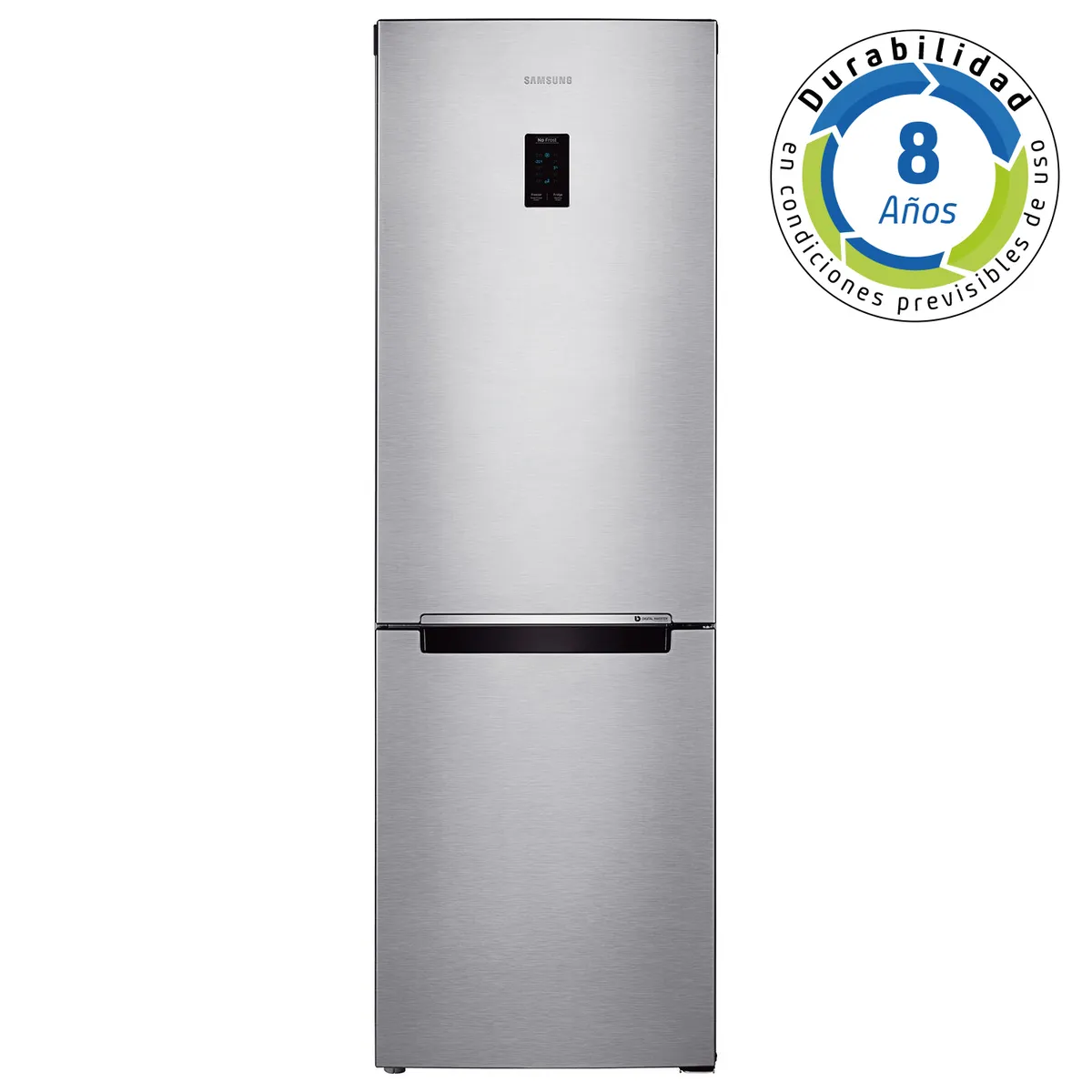 SAMSUNG - Refrigerador Bottom Freezer No Frost 339 Litros Inox RB33J3230SA/ZS