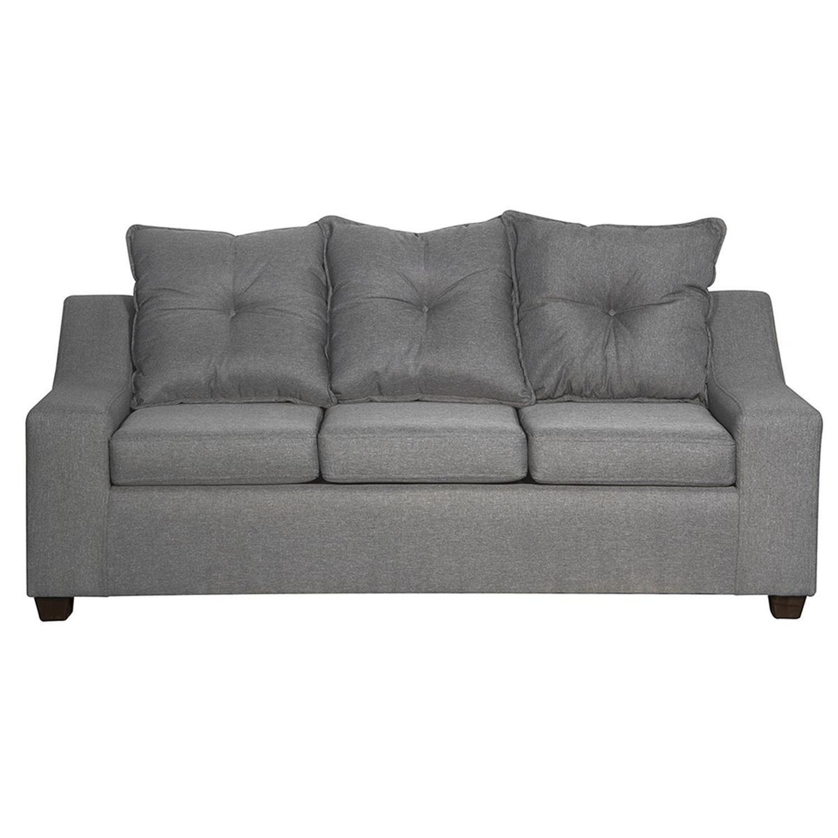 MASEL - Sofá 3 cuerpos MSOVI3CT51 190x90x80 cm Gris