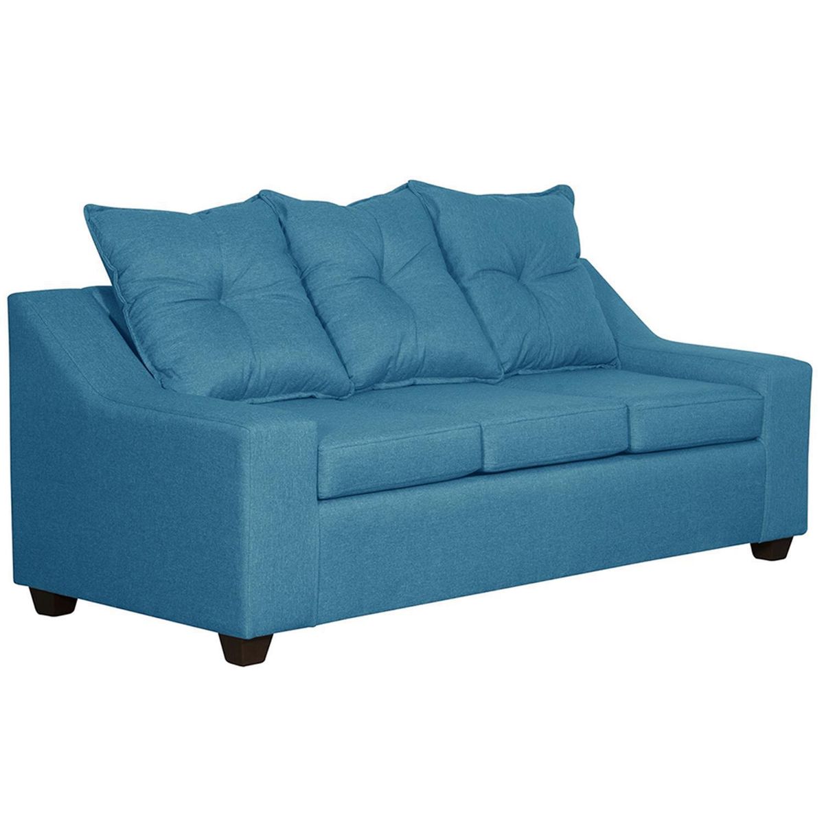 MASEL - Sofá 3 cuerpos MSOVI3CT29 190x90x80 cm Turquesa