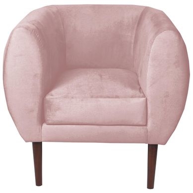Poltrona 1 cuerpo Curvee Rosado