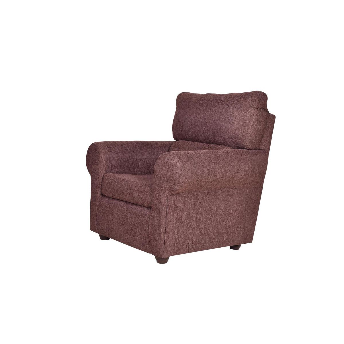 MASEL - Sillón 1 cuerpo MSBC1C9570 95x100x90 cm Café