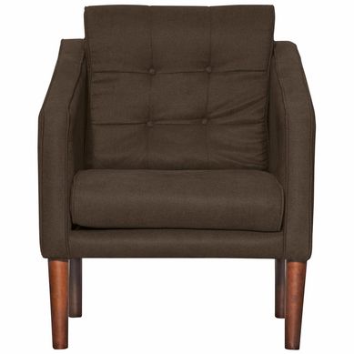 Poltrona Estocolmo Chenille Chocolate
