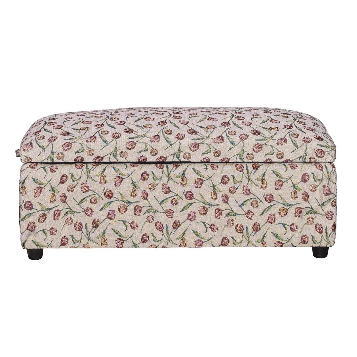 MASEL - Banqueta Baul gobelino tulipan