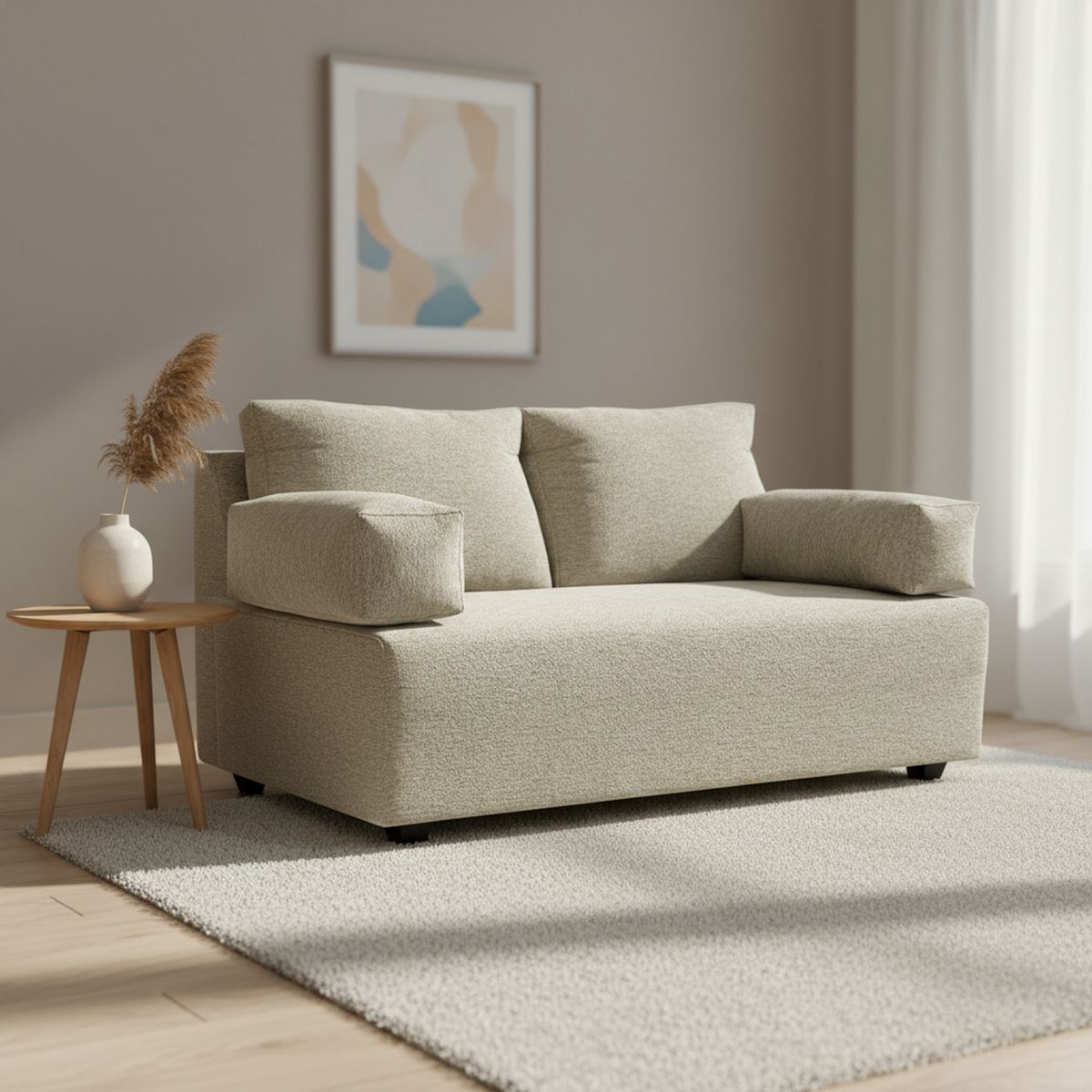 JUST HOME COLLECTION - Sofá 2 Cuerpos Eru Chenille