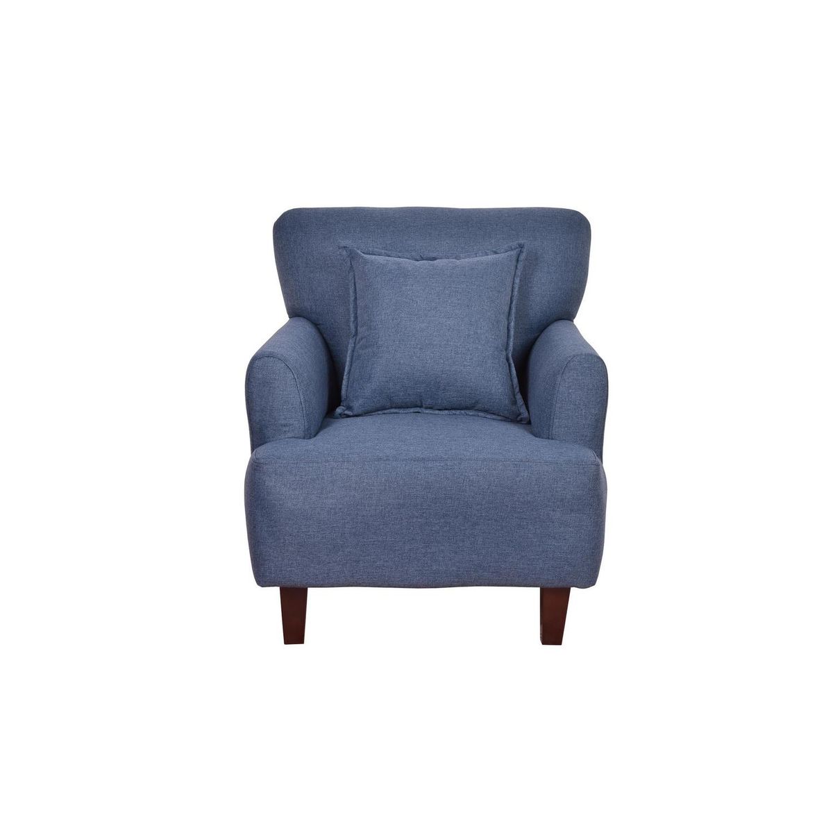 MASEL - Poltrona 1 cuerpo MUPOYO1C27 75x92x55 cm Petróleo