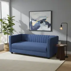 SOFAS HOME - Sofá 3 Cuerpos Indis Chenille