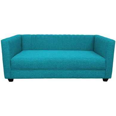 Sofa 3 cuerpos Indis chenille turquesa
