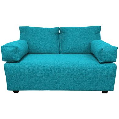 Sofa 2 cuerpos Eru chenille turquesa