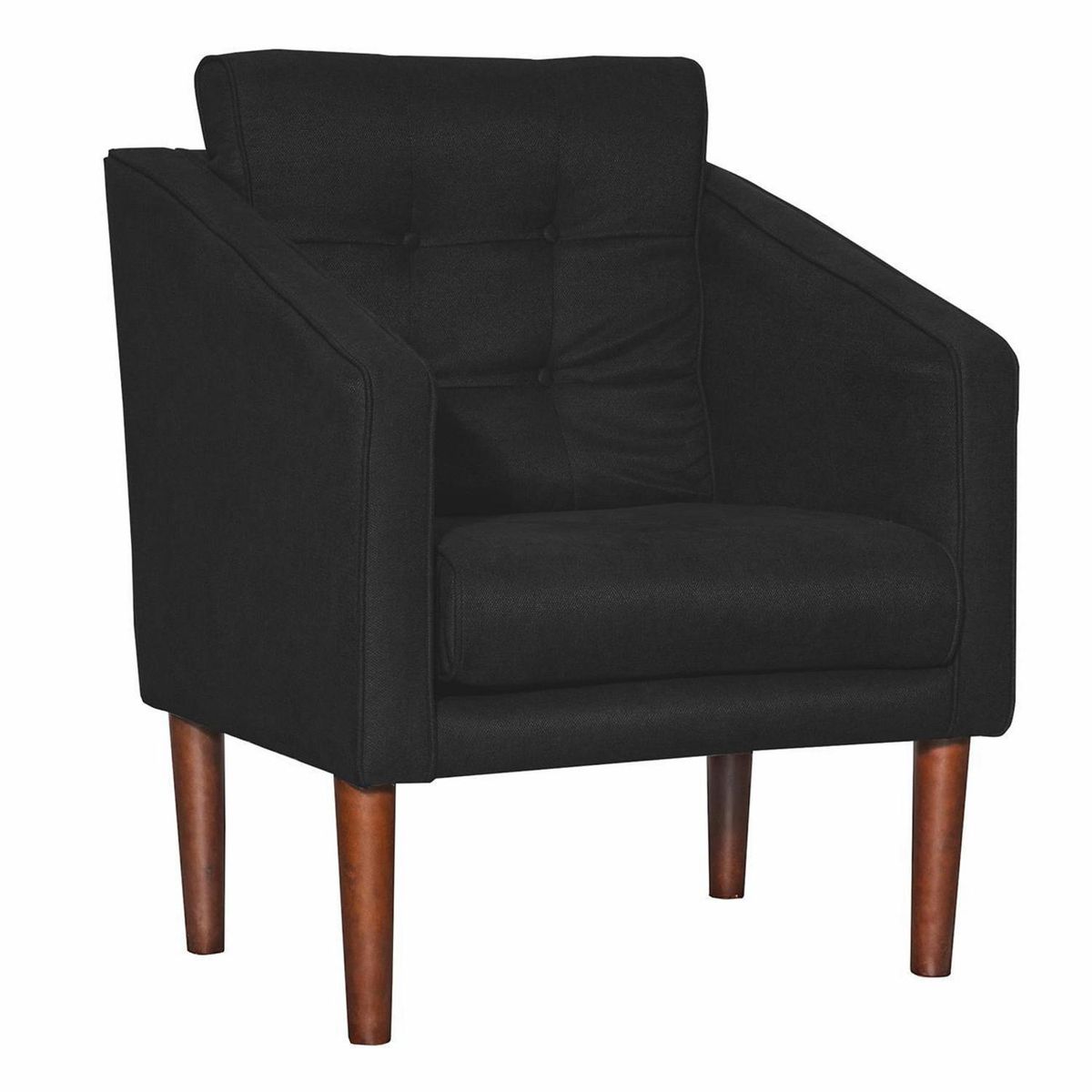MASEL - Poltrona 1 cuerpo MUPOESCH50 69x86x65 cm Negro