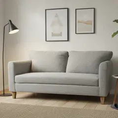 SOFAS HOME - Sofá 3 Cuerpos Beleg Chenille