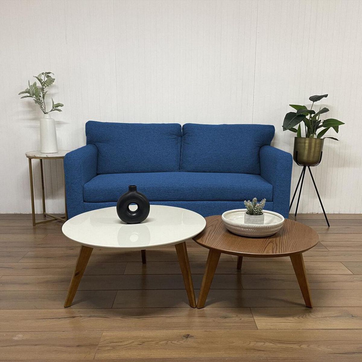 JUST HOME COLLECTION - Sofá 3 Cuerpos Beleg Chenille