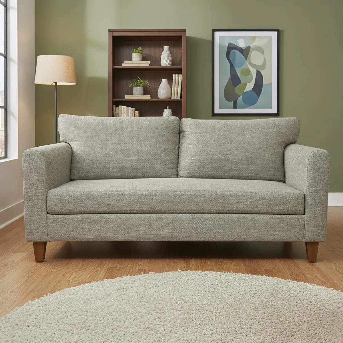 JUST HOME COLLECTION - Sofá 3 Cuerpos Beleg Chenille