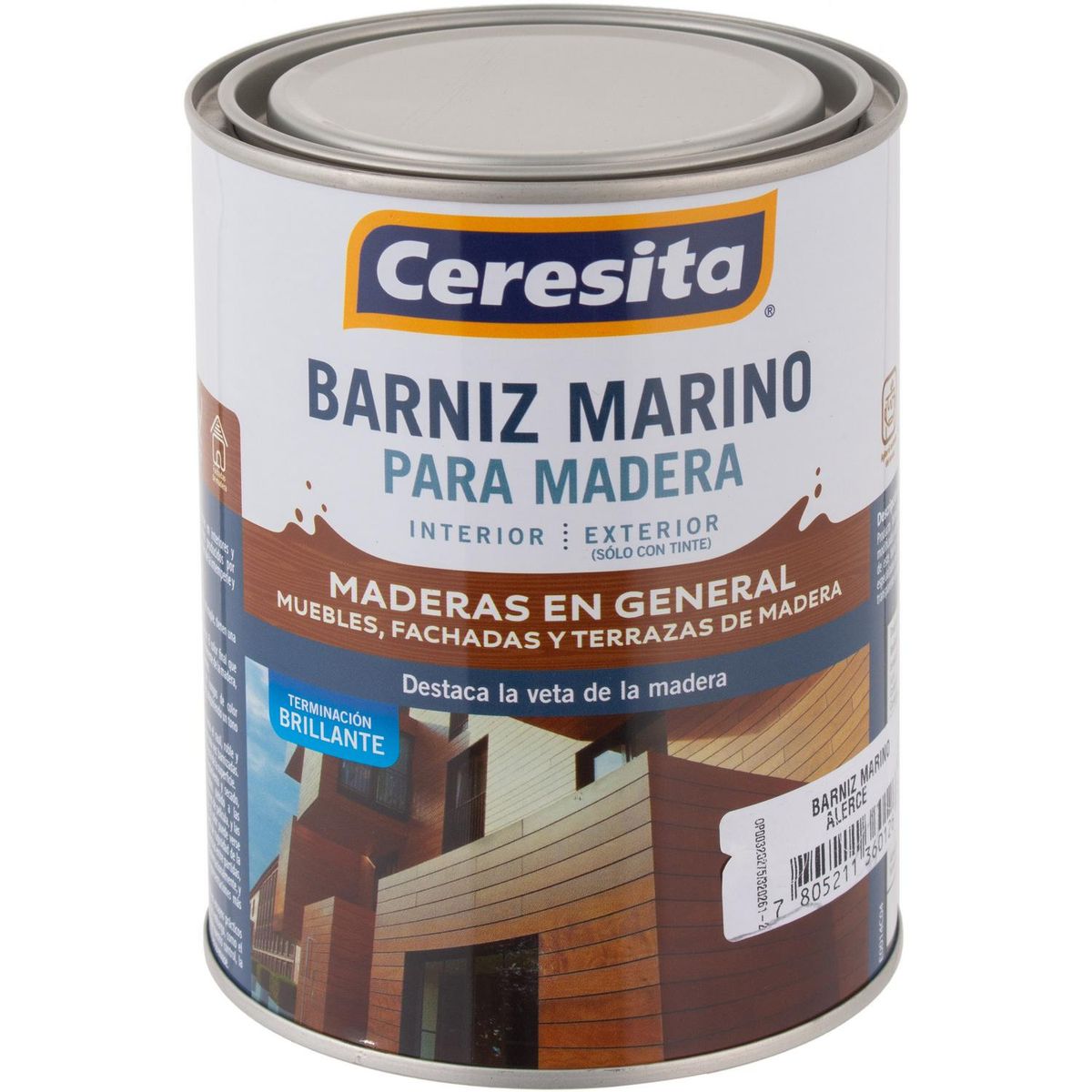 CERESITA - Barniz Marino Brillante 0.25 galón(es) Alerce