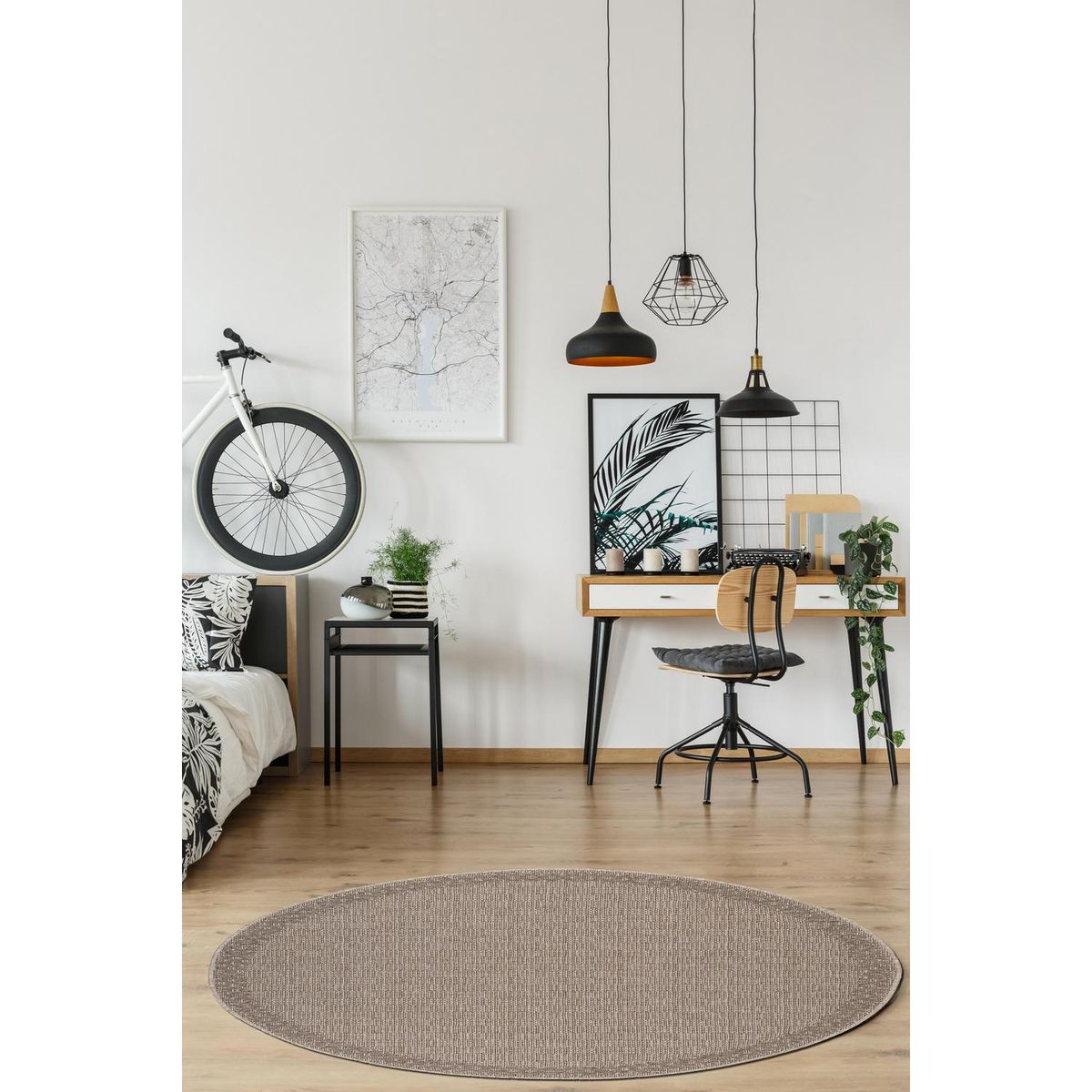 ILLUSIONS - Alfombra Sisal 200 Redonda