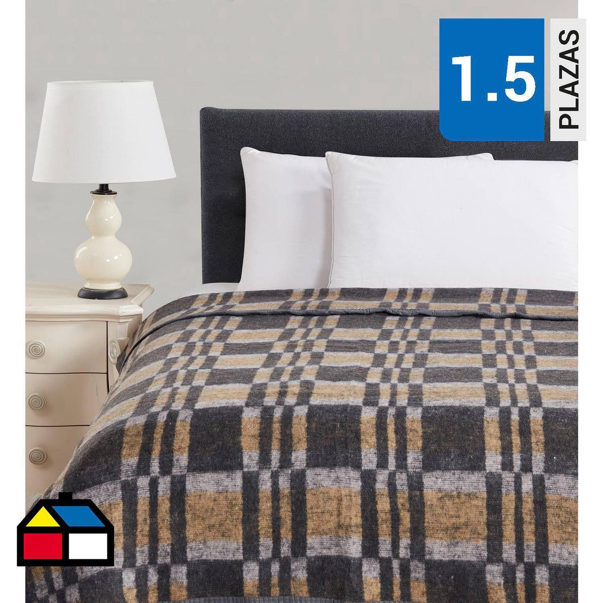 ILLUSIONS - Frazada Térmica Gris