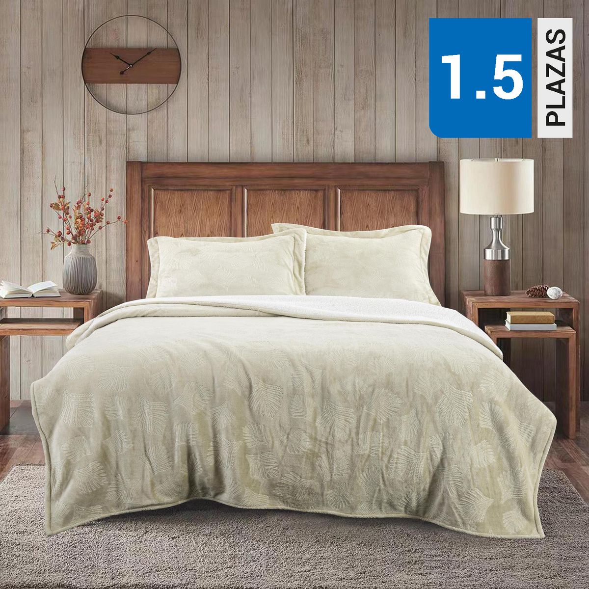 ILLUSIONS - Cobertor Embossed Dark