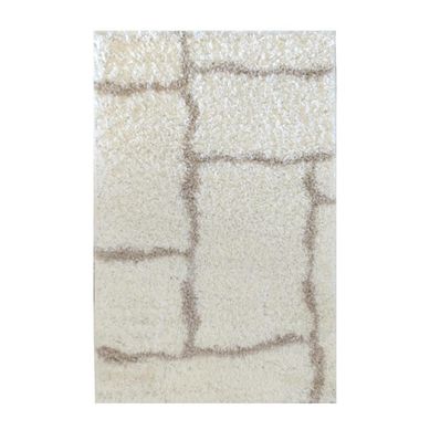 Alfombra Shaggy 80x120 cm Beige