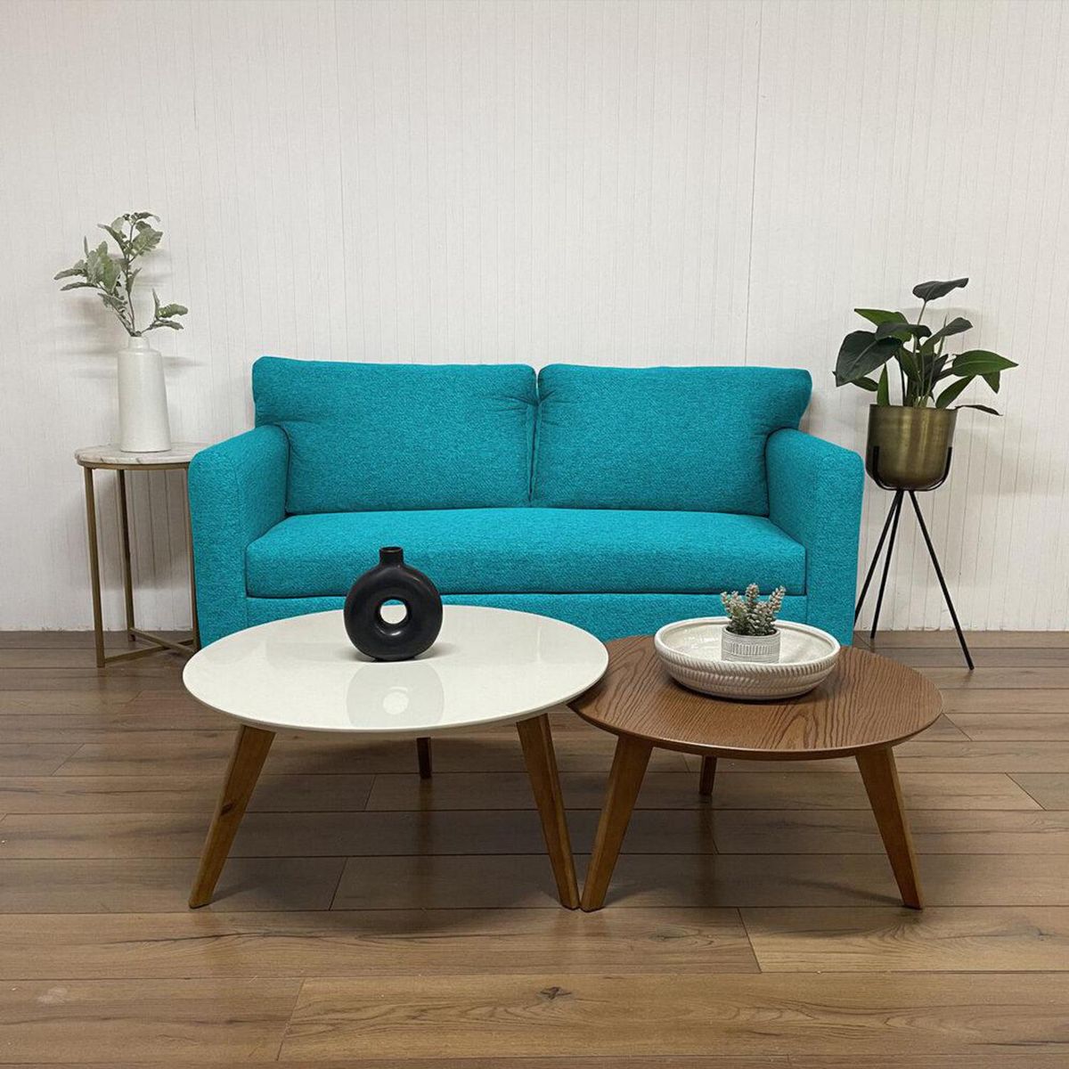 JUST HOME COLLECTION - Sofá 3 Cuerpos Beleg Chenille